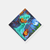 Serviette En Papier Musicien fantôme (Coin)