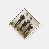 Serviette En Papier Musiciens fou Fruitcake (Coin)