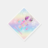 Serviette En Papier Musique Dans Mon Anniversaire Fête Anniversaire Na (Coin)