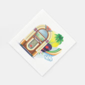 Serviette En Papier Musique Jukebox (Coin)