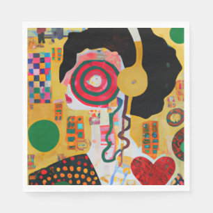 Serviette En Papier Musique pop