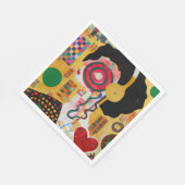 Serviette En Papier Musique pop (Coin)