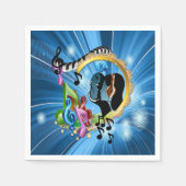 Serviette En Papier Musique pour l'âme (Devant)