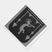 Serviette En Papier Musique Serviettes Kokopelli Sud-Ouest (Coin)