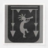 Serviette En Papier Musique Serviettes Kokopelli Sud-Ouest (Devant)