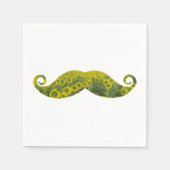 Serviette En Papier Mustcahes Papier-Cocktail serviettes (Devant)