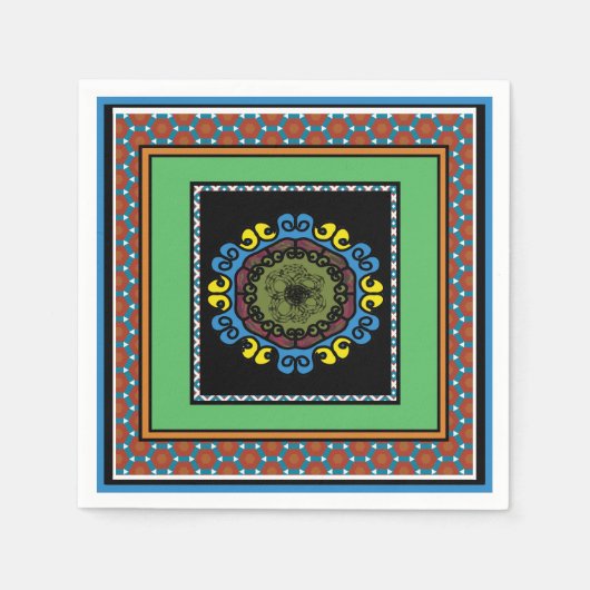 Serviette En Papier MVB Mexican Pride 1 Design (Devant)