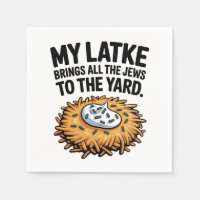 My Latke Amène tous les Juifs à l'Hanoukka du tria