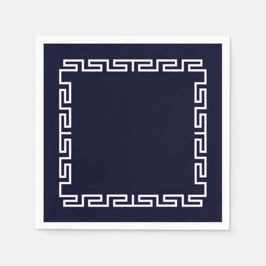 Serviette en papier "Mykonos" (Devant)