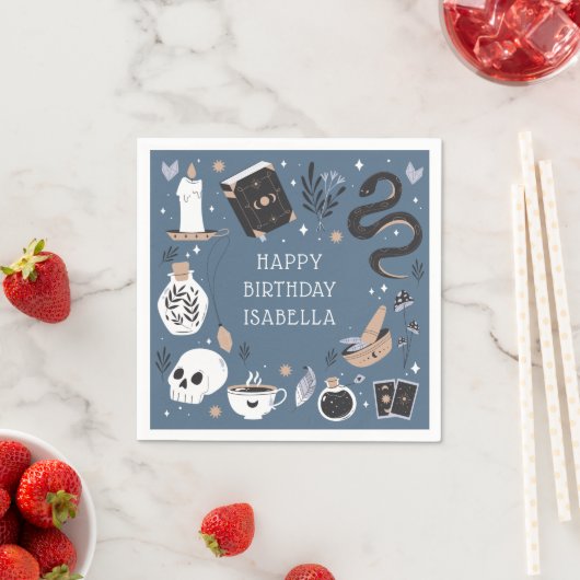 Serviette En Papier Mysstal Fortune Teller Anniversaire (En situation)
