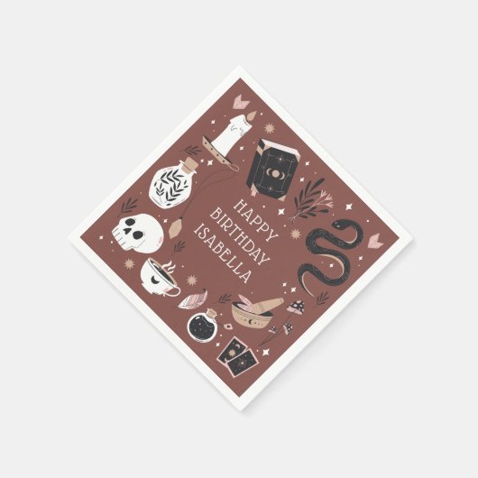 Serviette En Papier Mysstal Fortune Teller Anniversaire (Coin)