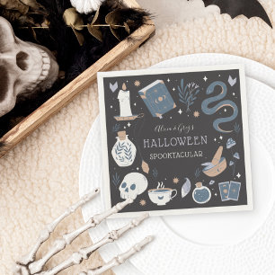 Serviette En Papier Mystic Boho Crystal Halloween Party