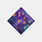 Serviette En Papier Mystic Marrakesh Nights Laterns & bokeh Sweet 16 (Coin)