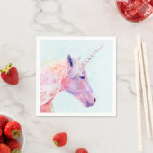 Serviette En Papier Mystic Unicorn (En situation)