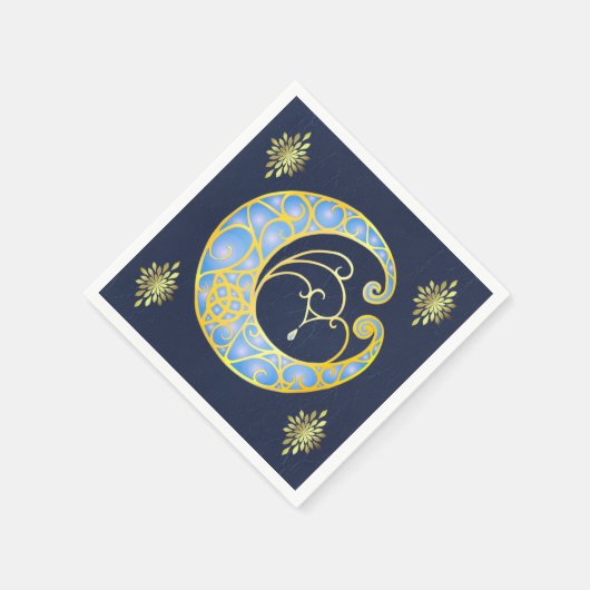 Serviette En Papier Mystical Celtic Moon (Coin)