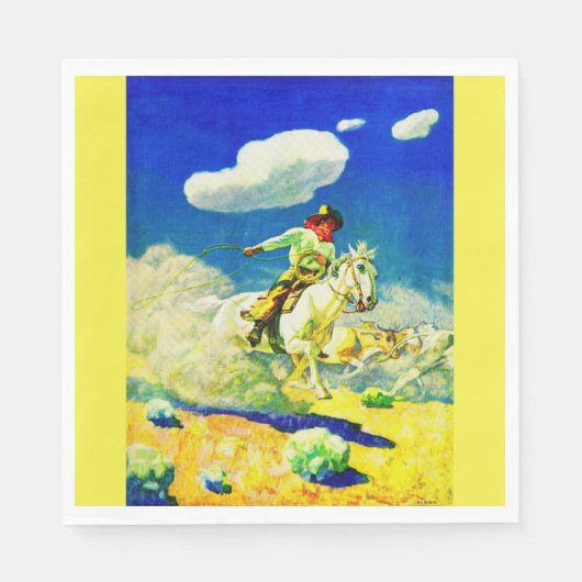 Serviette En Papier N. C. Wyeth (Devant)