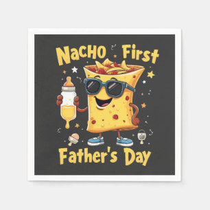 Serviette En Papier Nacho Première Fête des pères Cinco De Mayo Papa