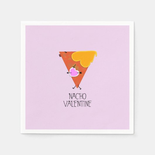 Serviette En Papier Nacho Valentine (Devant)