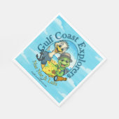 Serviette En Papier Nae Nae & Lulu Adventures Napkins (Coin)