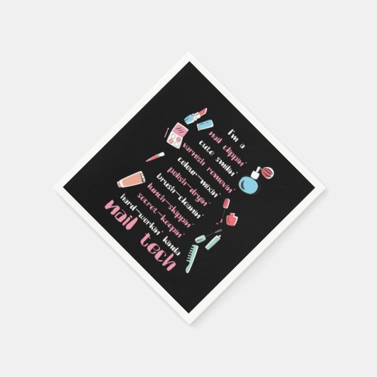 Serviette En Papier Nail Tech (Coin)