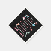 Serviette En Papier Nail Tech (Coin)