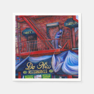 Serviette En Papier N'aimez-vous pas la peinture rouge ? New York City