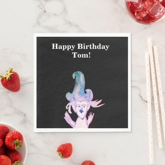 Serviette En Papier Nain (En situation)