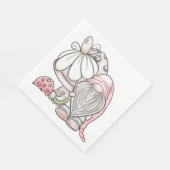 Serviette En Papier Nain de jardin (Coin)