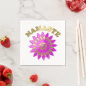 Serviette En Papier Namaste (En situation)