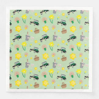 Serviette En Papier Nantucket Daffodil Weekend Papier serviettes