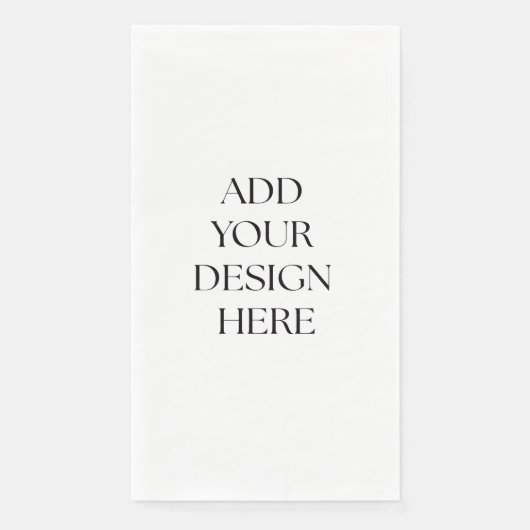 Serviette En Papier Napkin (Devant)