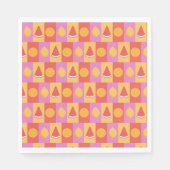 Serviette En Papier Napkin aux fruits d'été (Devant)
