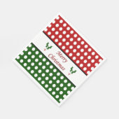 Serviette En Papier Napkin de Noël (Coin)