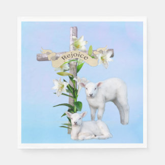 Serviette En Papier Napkin de Pâques