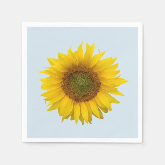 Serviette En Papier Napkin de tournesol (Devant)