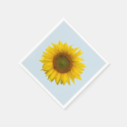 Serviette En Papier Napkin de tournesol (Coin)