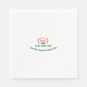 Serviette En Papier Napkin en tissu