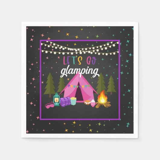 Serviette En Papier Napkin fête d'anniversaire de flammes (Devant)
