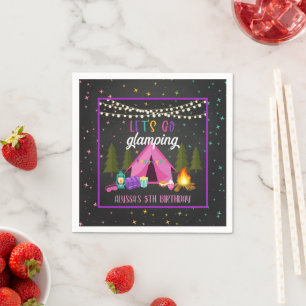 Serviette En Papier Napkin fête d'anniversaire - Personnalisé