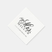 Serviette En Papier Napkin - future Mme (Coin)