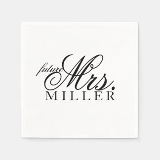 Serviette En Papier Napkin - future Mme