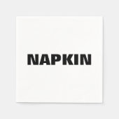 Serviette En Papier Napkin générique (Devant)