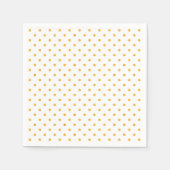 Serviette En Papier Napkin Gold Dot (Devant)