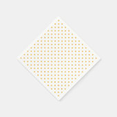 Serviette En Papier Napkin Gold Dot (Coin)