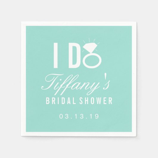 Serviette En Papier Napkin - JE FAIS (Devant)