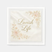 Serviette En Papier Napkin Lavish Soft (Devant)