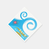 Serviette En Papier Napkin, le Bat mitzvah de Kat (Coin)