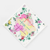 Serviette En Papier Napkins Amour, Espoir, Foi (Coin)