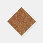 Serviette En Papier NAPKINS Bedazzled Cranberry-Gold-PAPER (Coin)