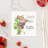 Serviette En Papier Napkins Cinco De Mayo (En situation)